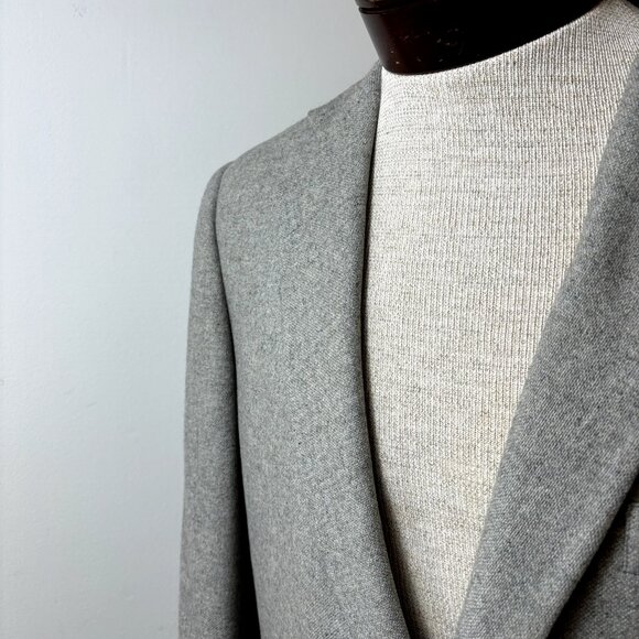 Pure Cashmere American Craftsmen 42 Sport Coat Gray Blazer Suit Jacket USA VTG - Picture 15 of 15